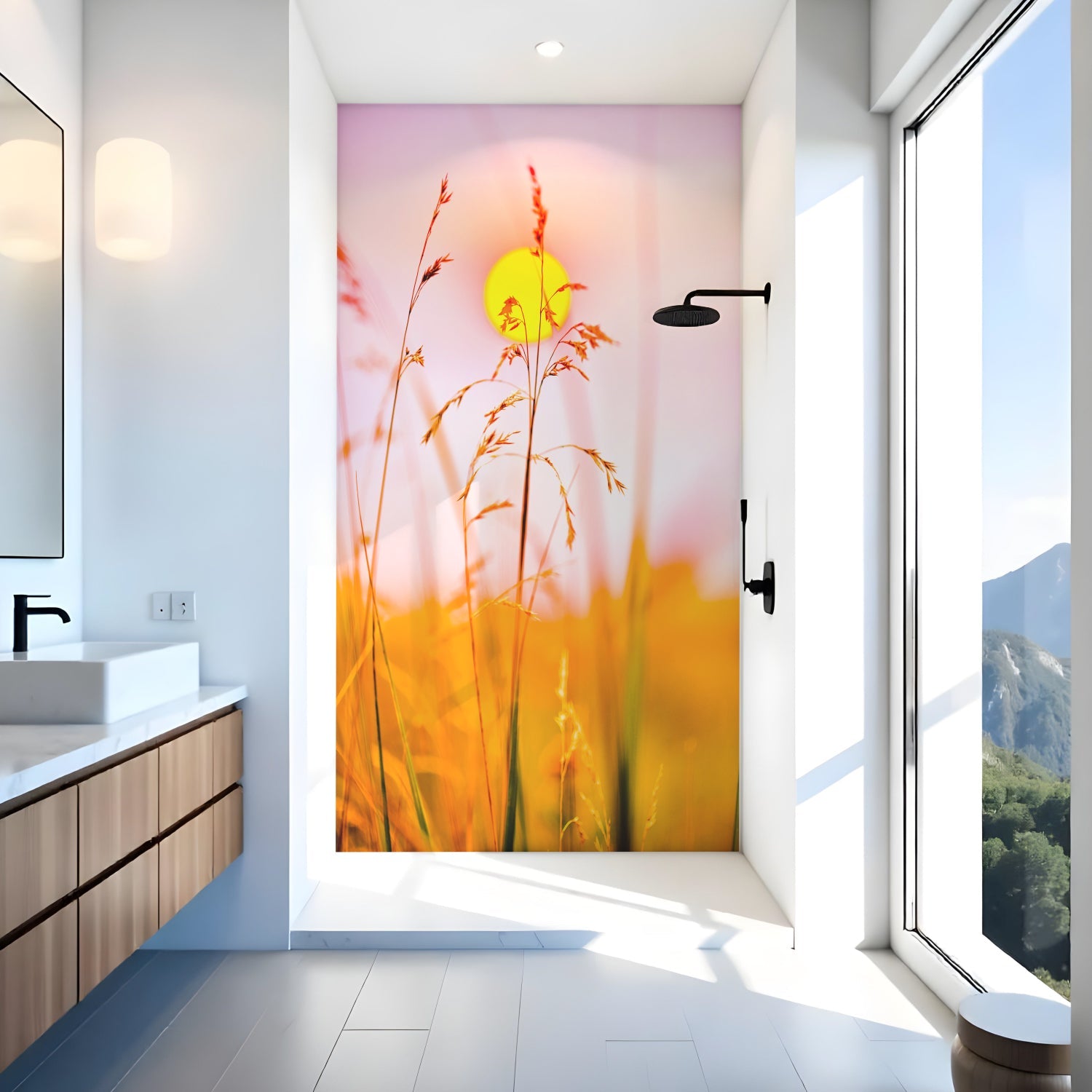 Duschrückwand nach maß