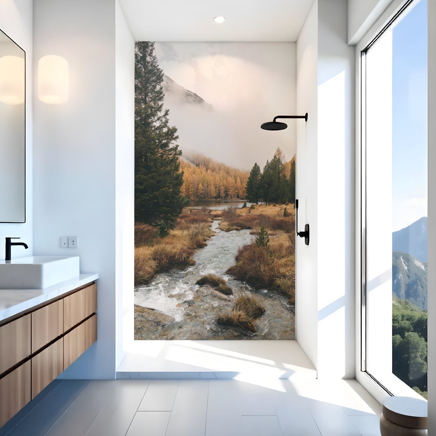 Duschrückwand nach maß