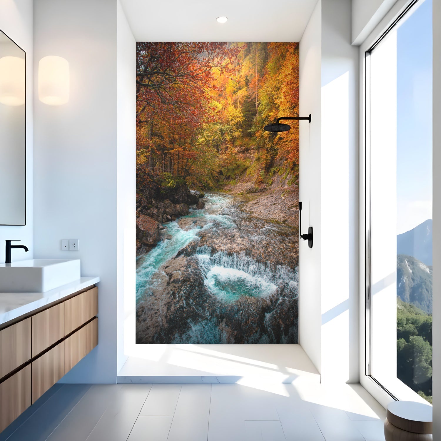 Duschrückwand nach maß