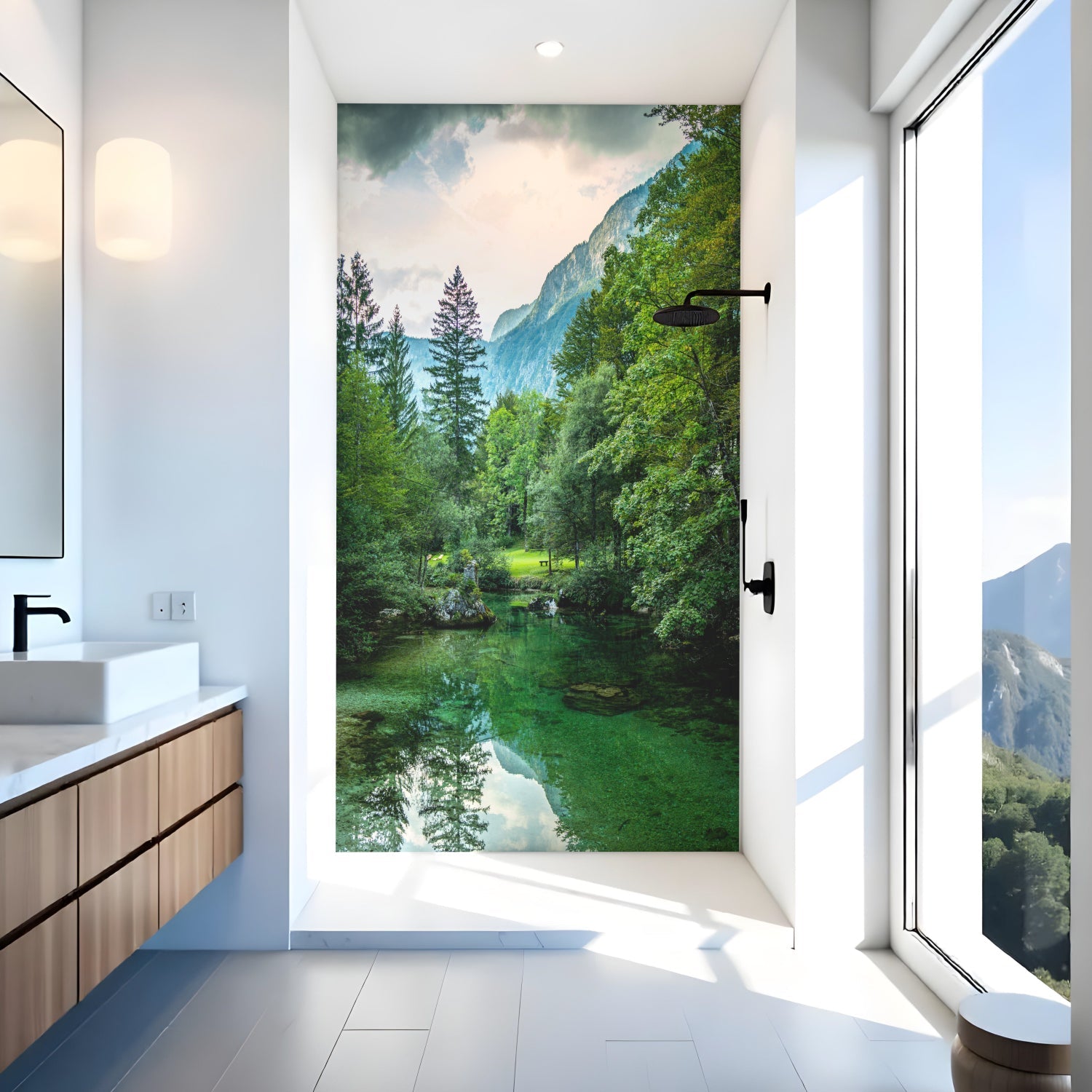 Duschrückwand nach maß