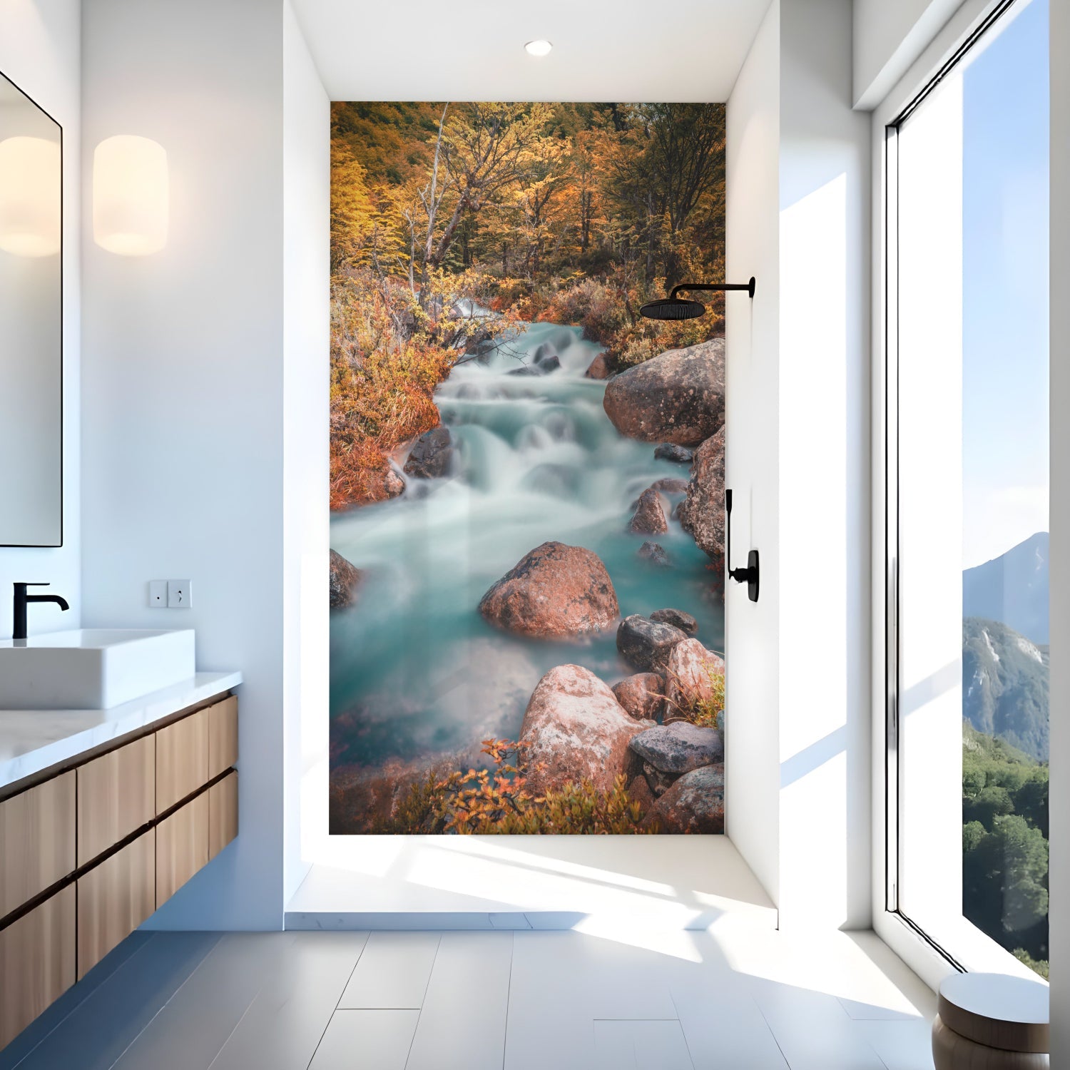 Duschrückwand nach maß