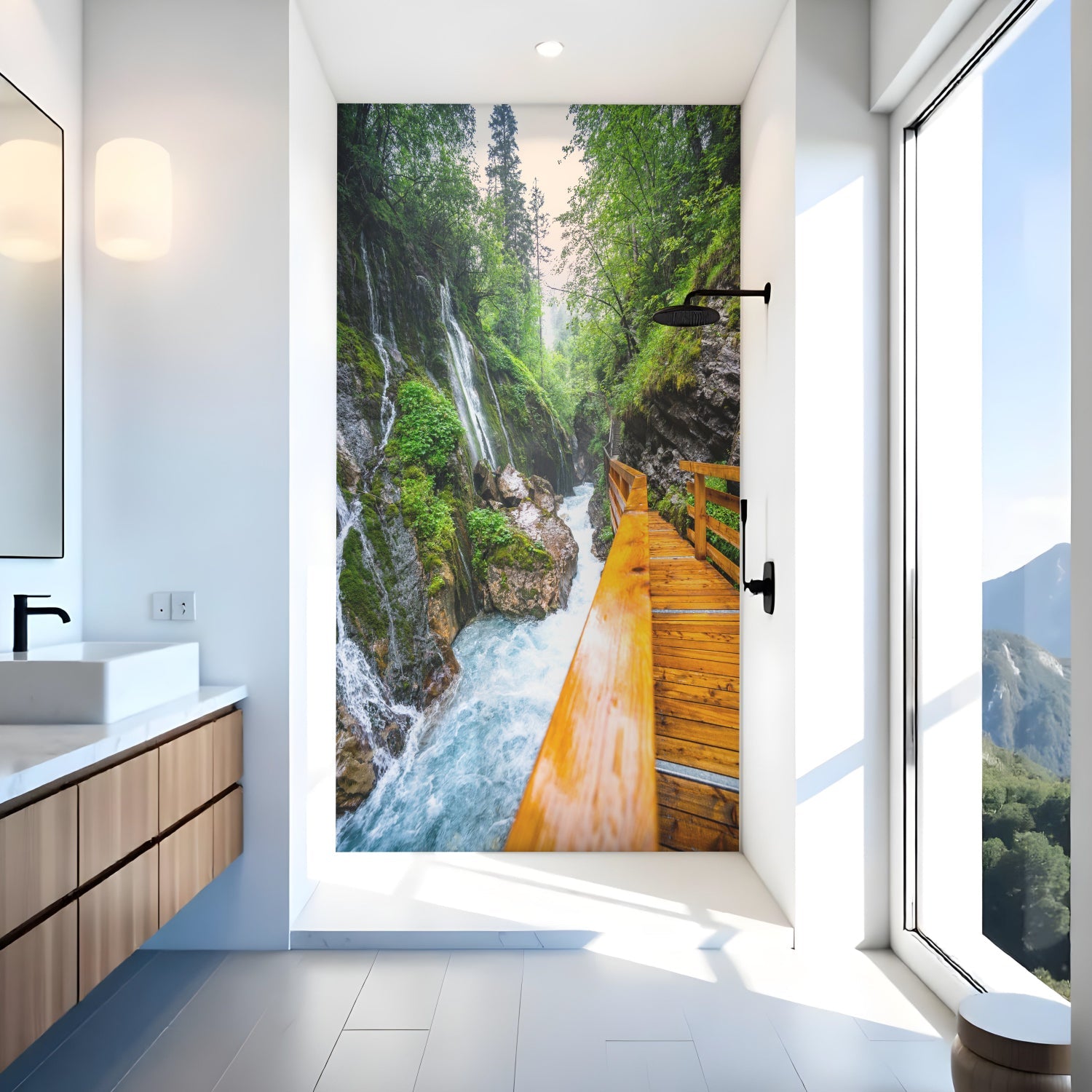 Duschrückwand nach maß