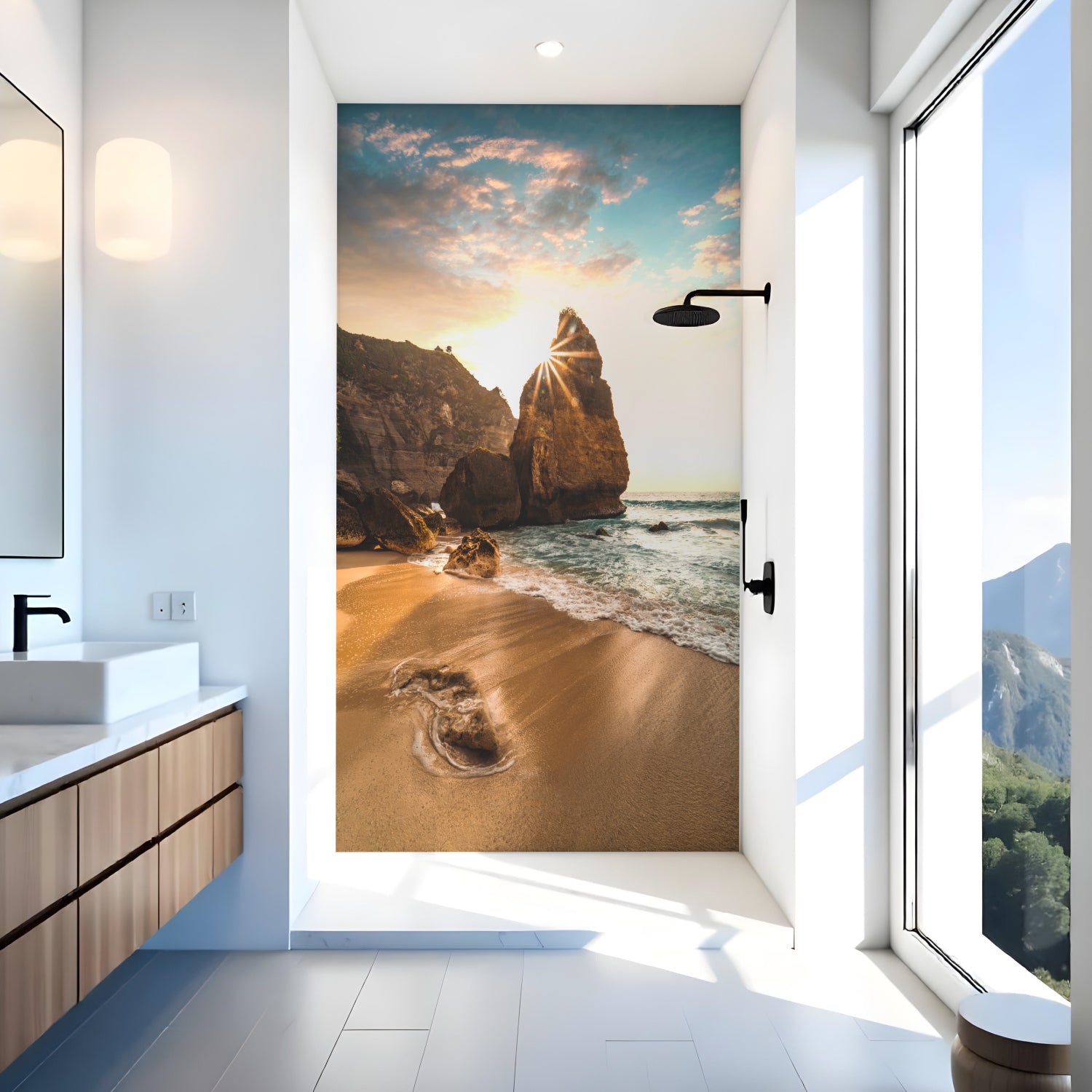 Duschrückwand nach maß