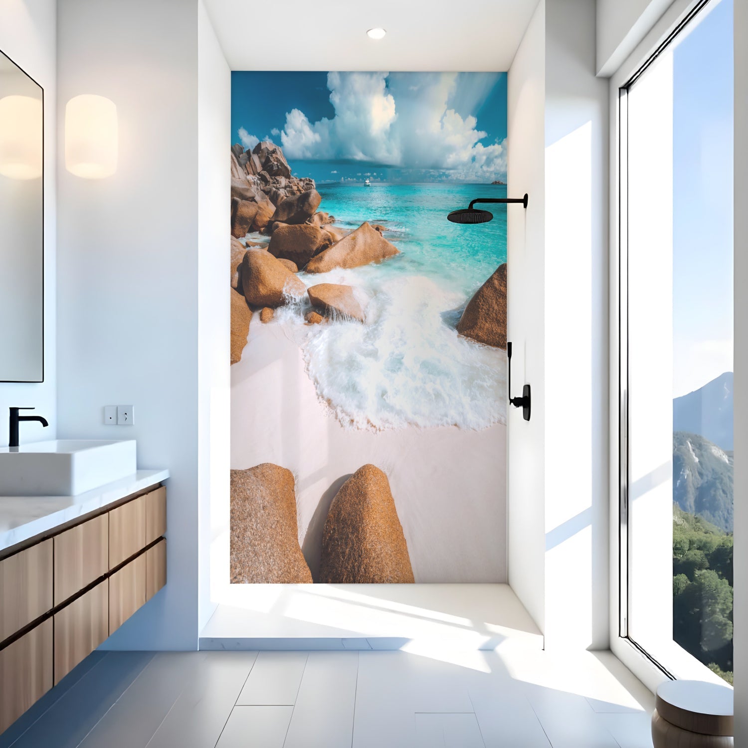 Duschrückwand nach maß