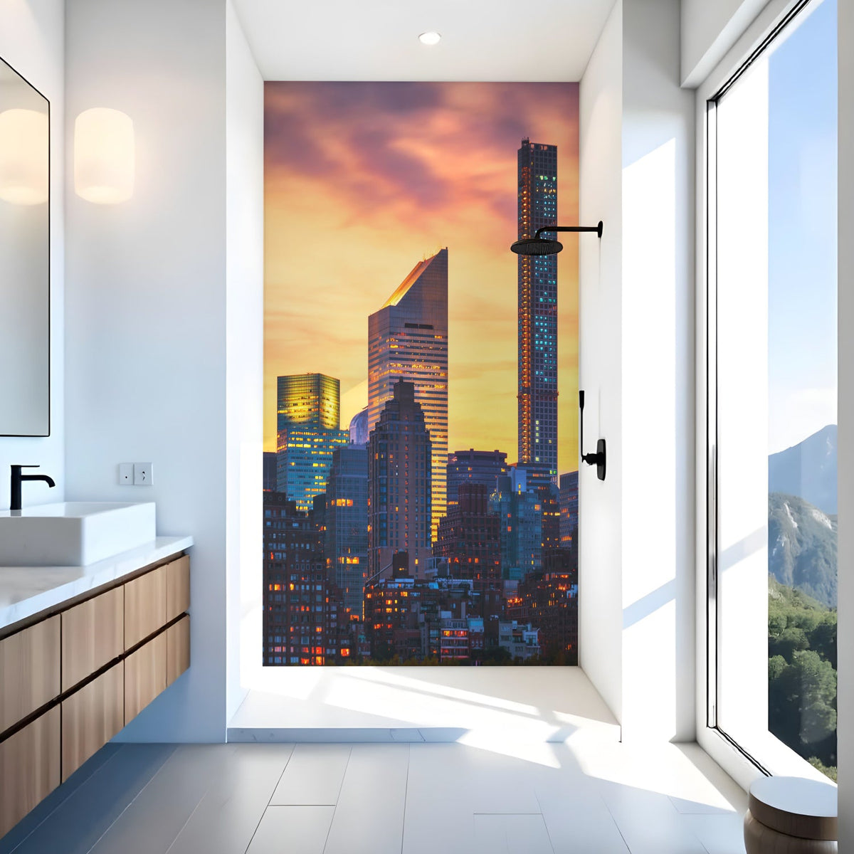 Duschrückwand nach maß