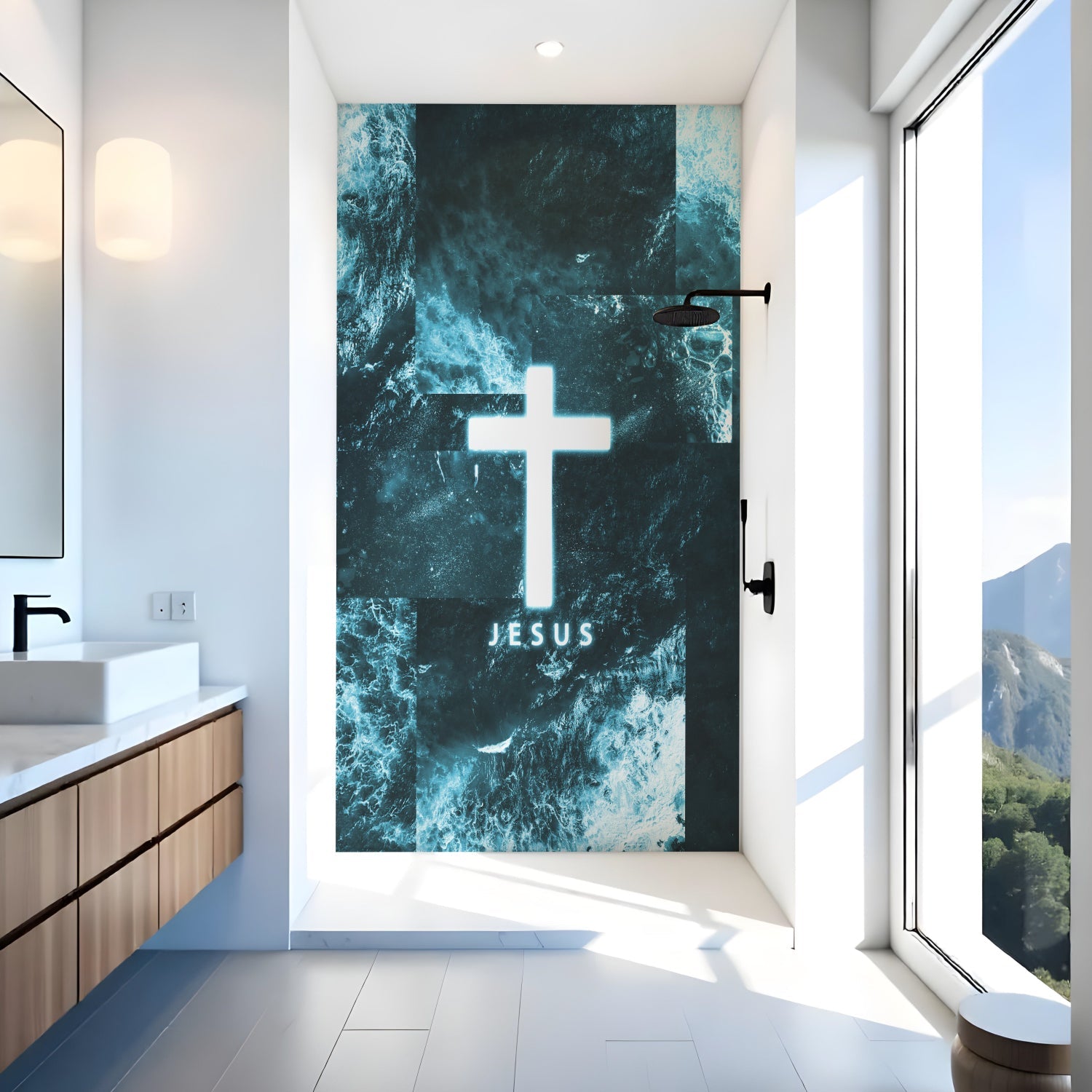 Duschrückwand nach maß