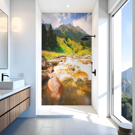 Duschrückwand nach maß