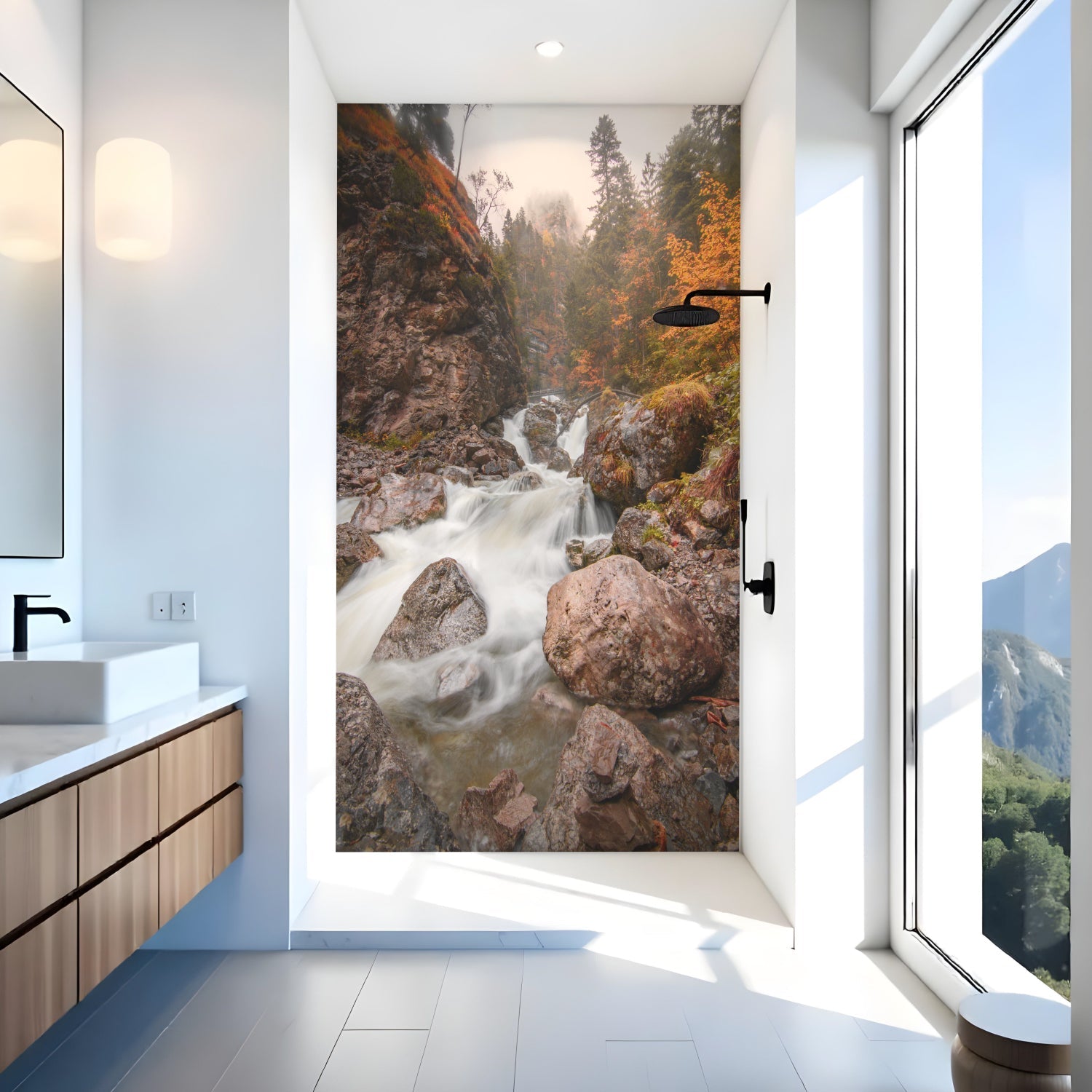 Duschrückwand nach maß