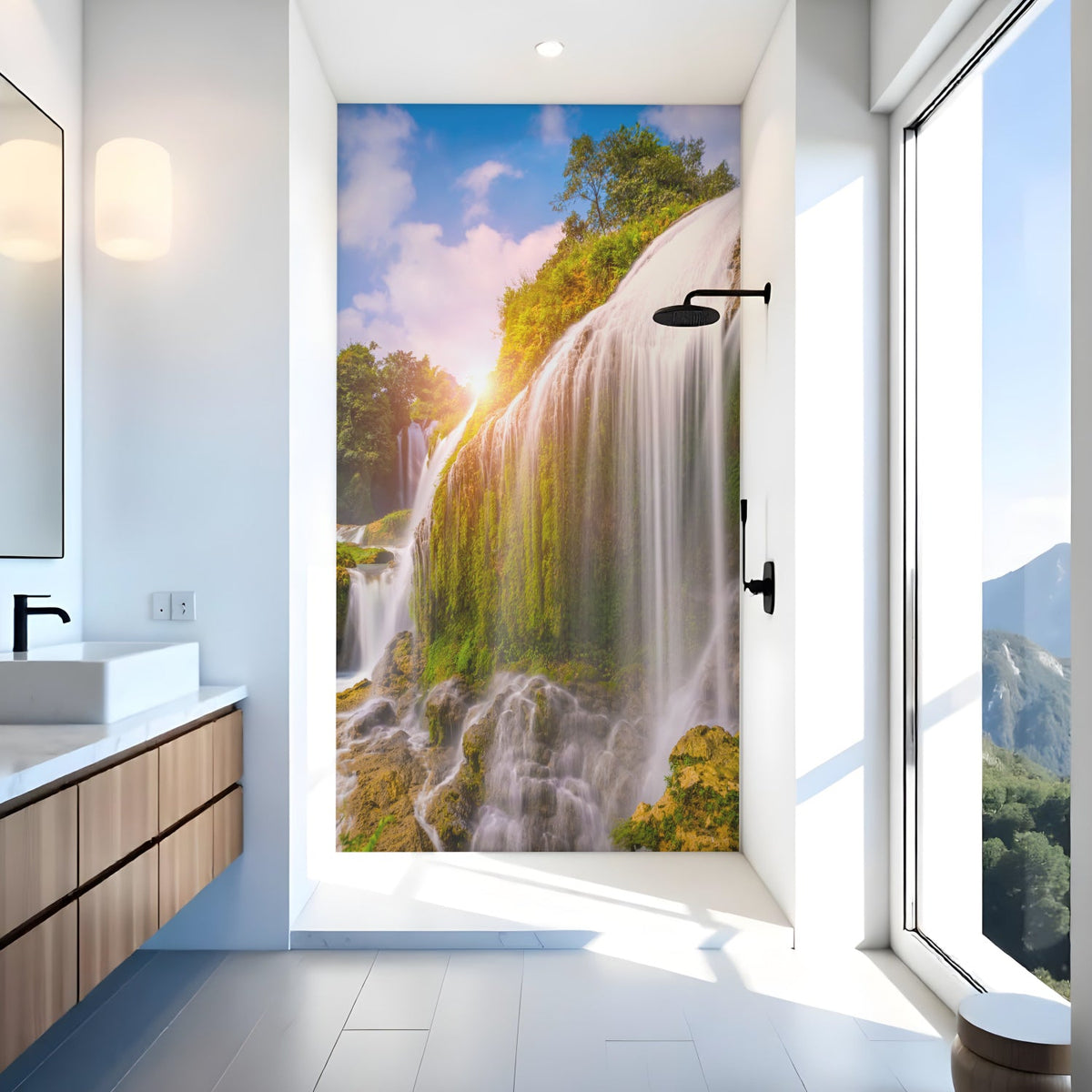 Duschrückwand nach maß