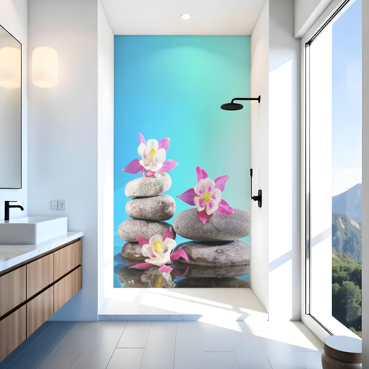 Duschrückwand nach maß