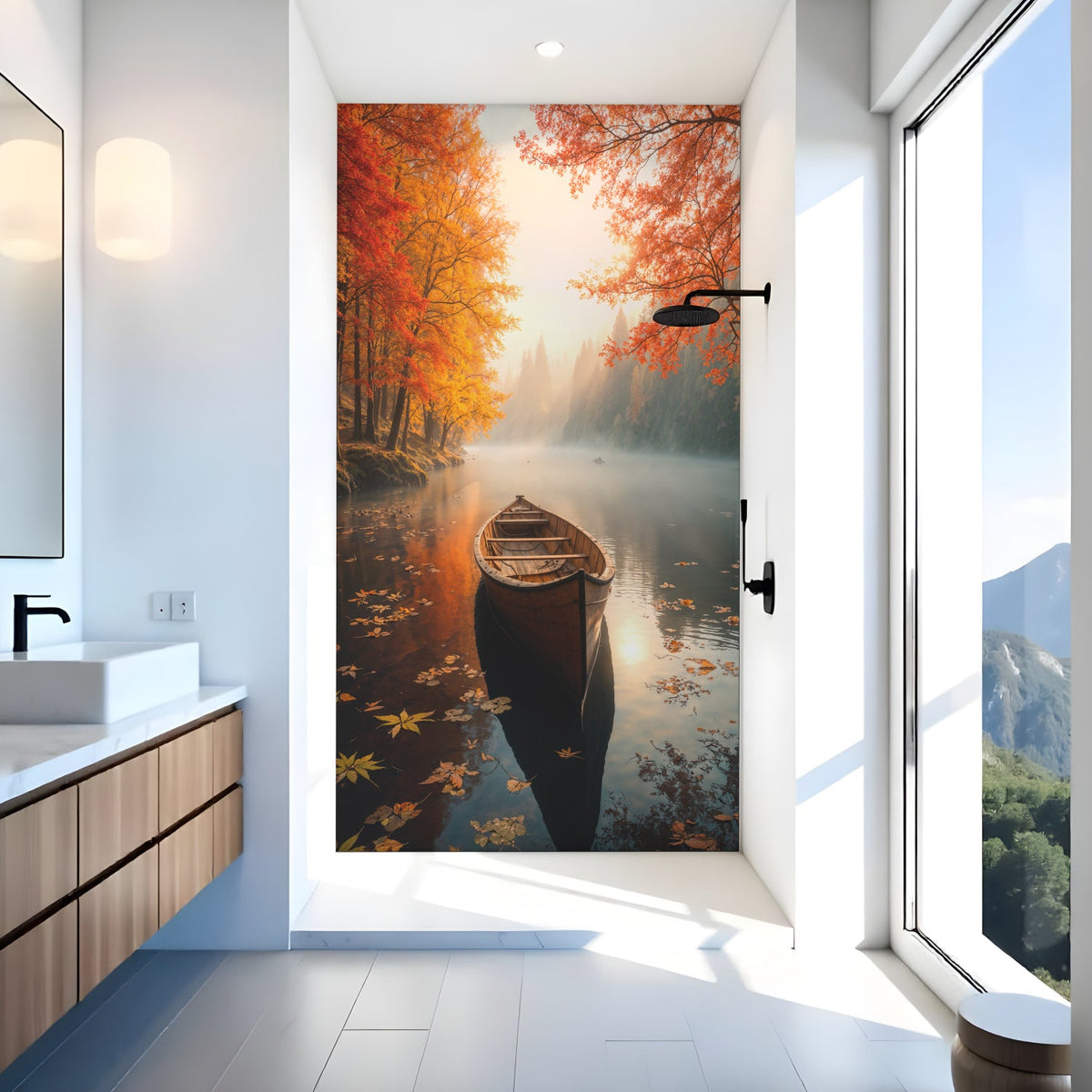 Duschrückwand nach maß