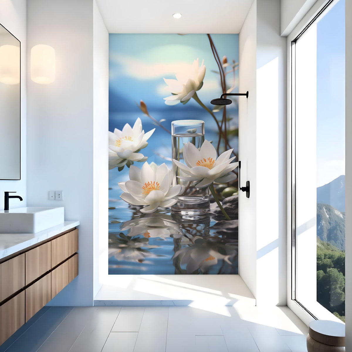 Duschrückwand nach maß