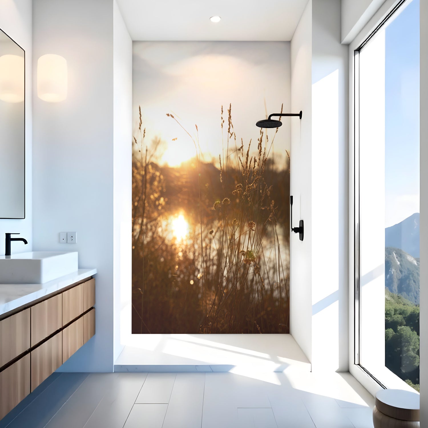 Duschrückwand nach maß