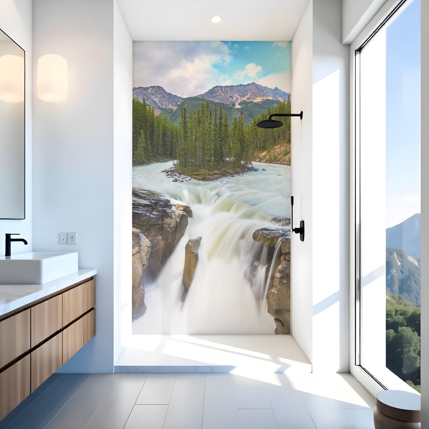 Duschrückwand nach maß