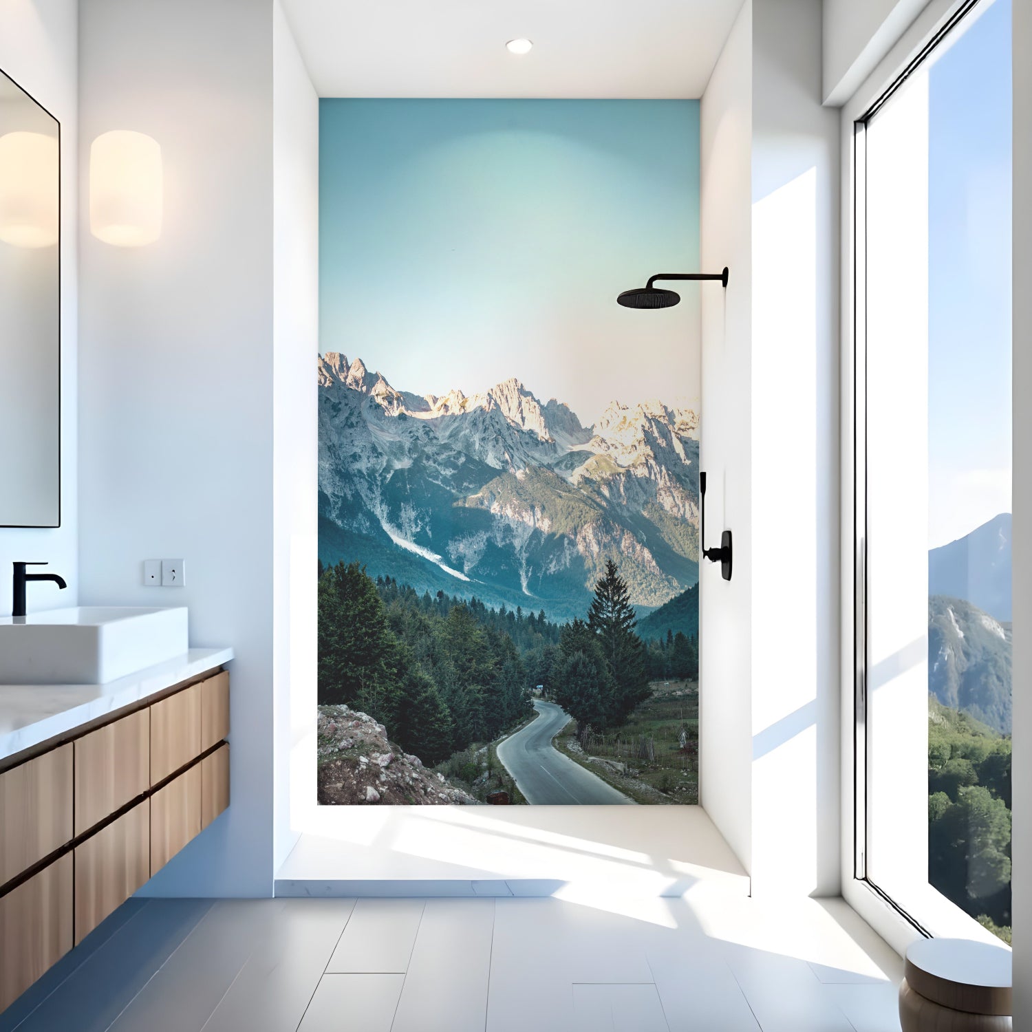 Duschrückwand nach maß