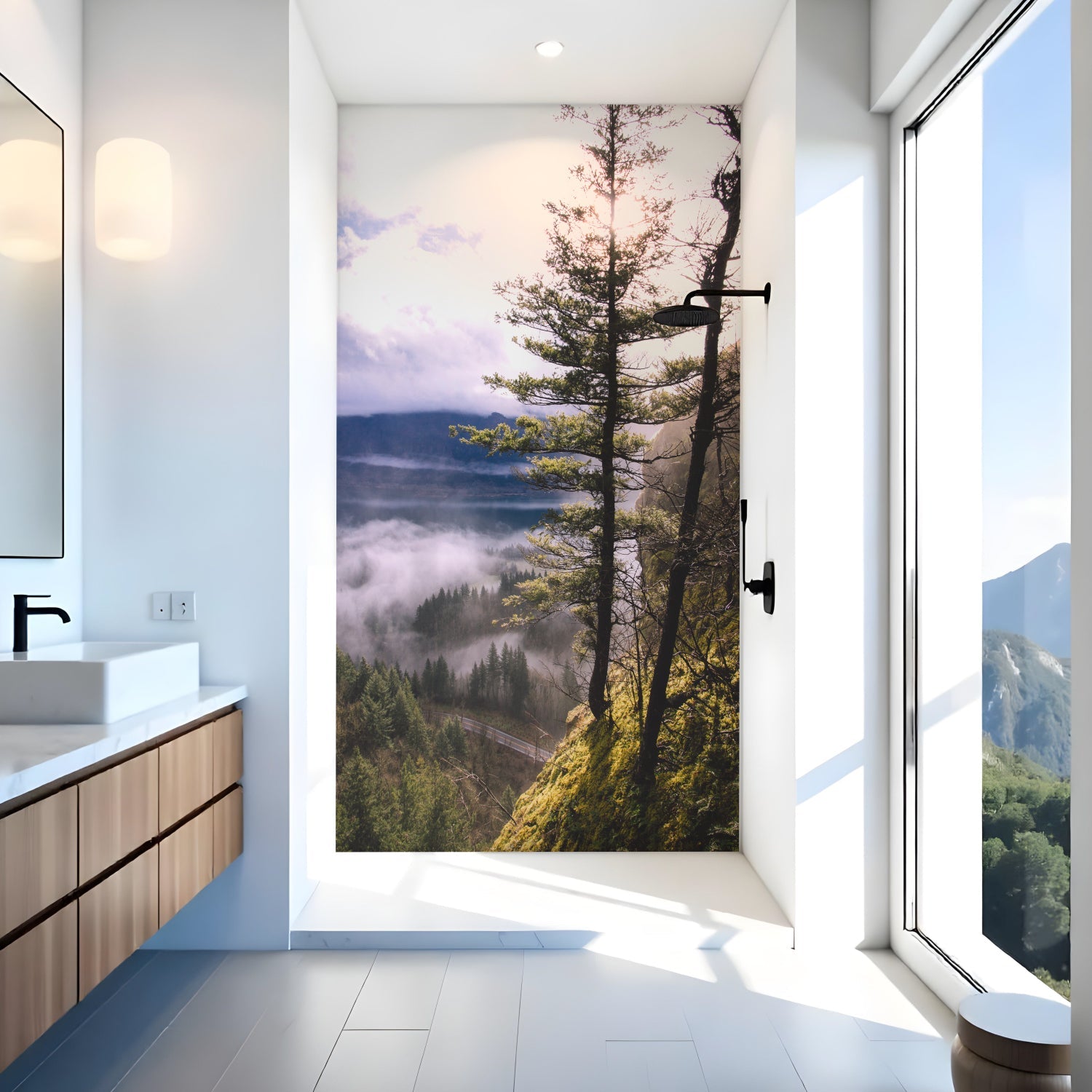 Duschrückwand nach maß