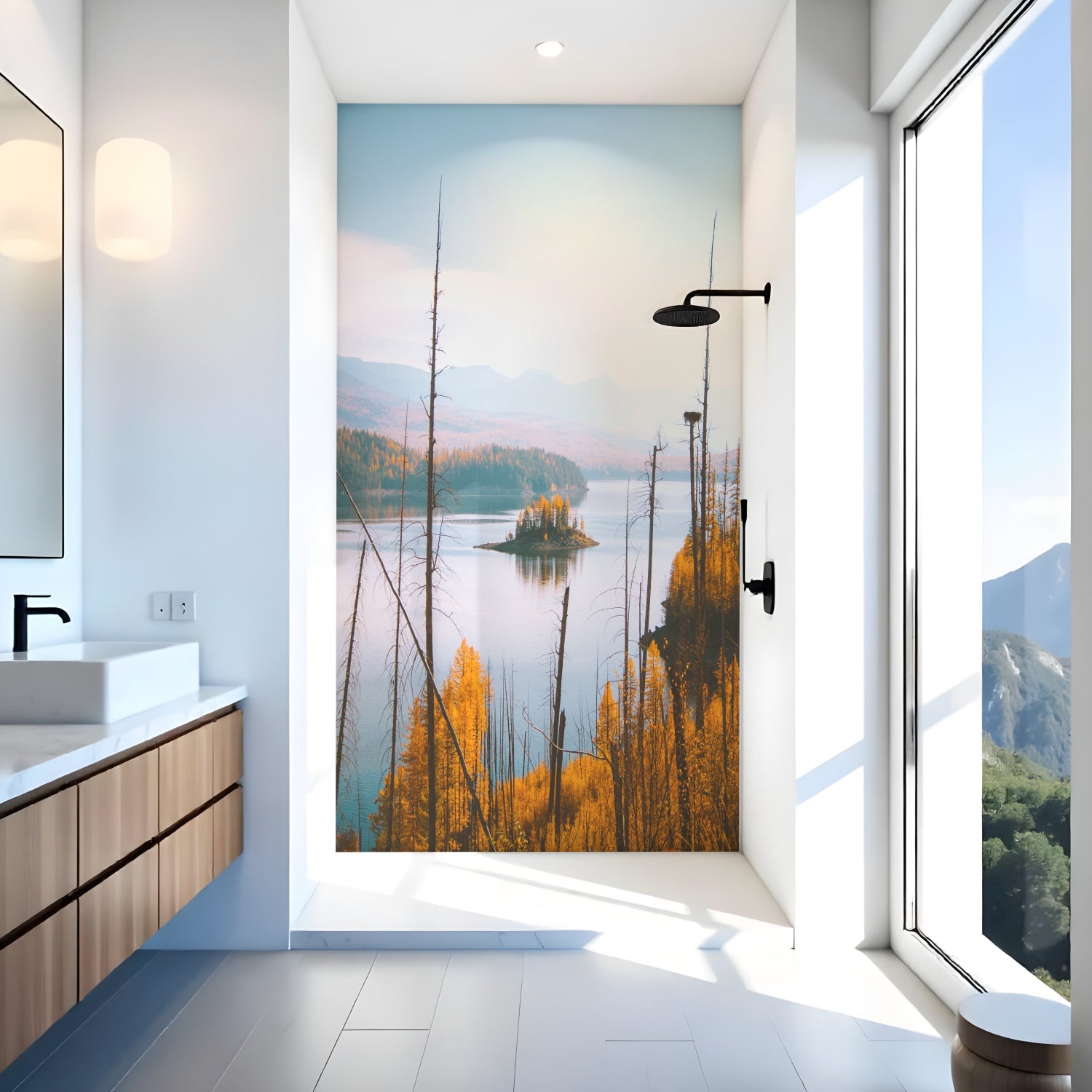 Duschrückwand nach maß