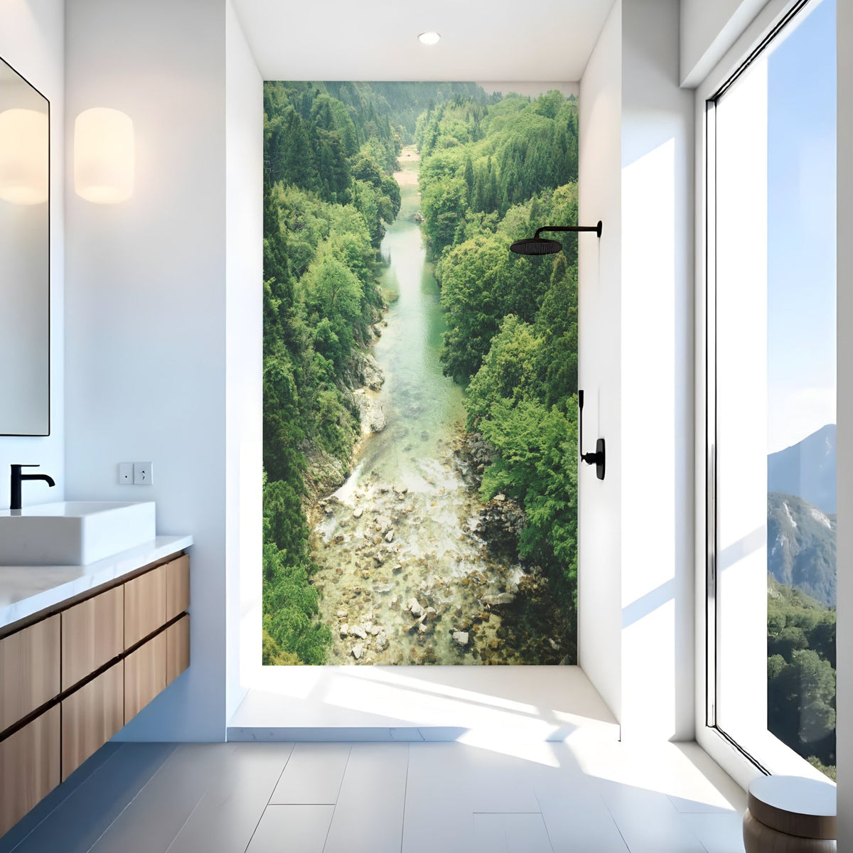 Duschrückwand nach maß