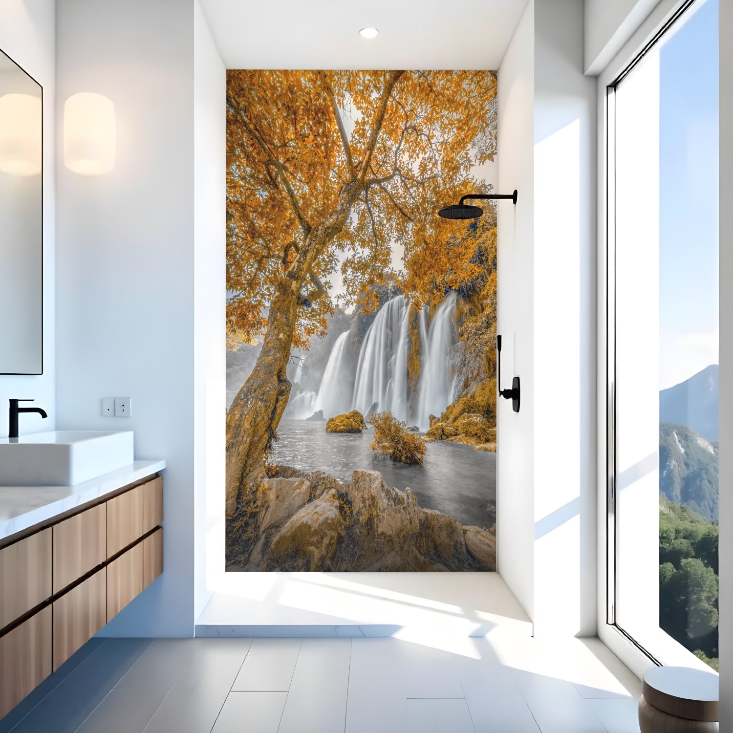 Duschrückwand nach maß