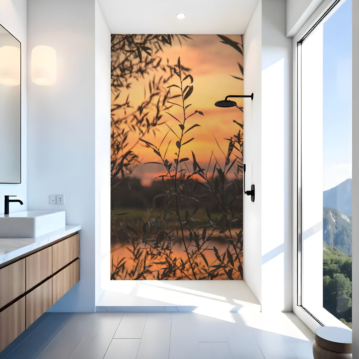 Duschrückwand nach maß