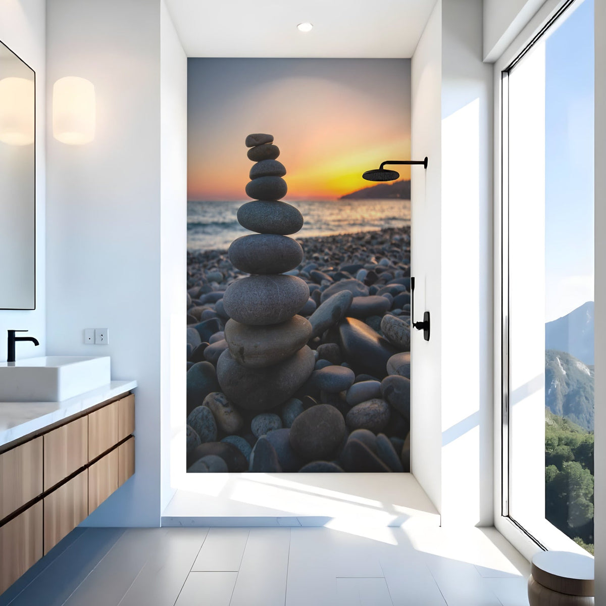 Duschrückwand nach maß