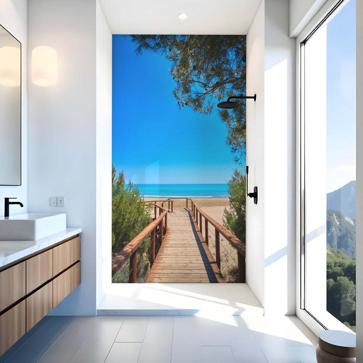 Duschrückwand nach maß