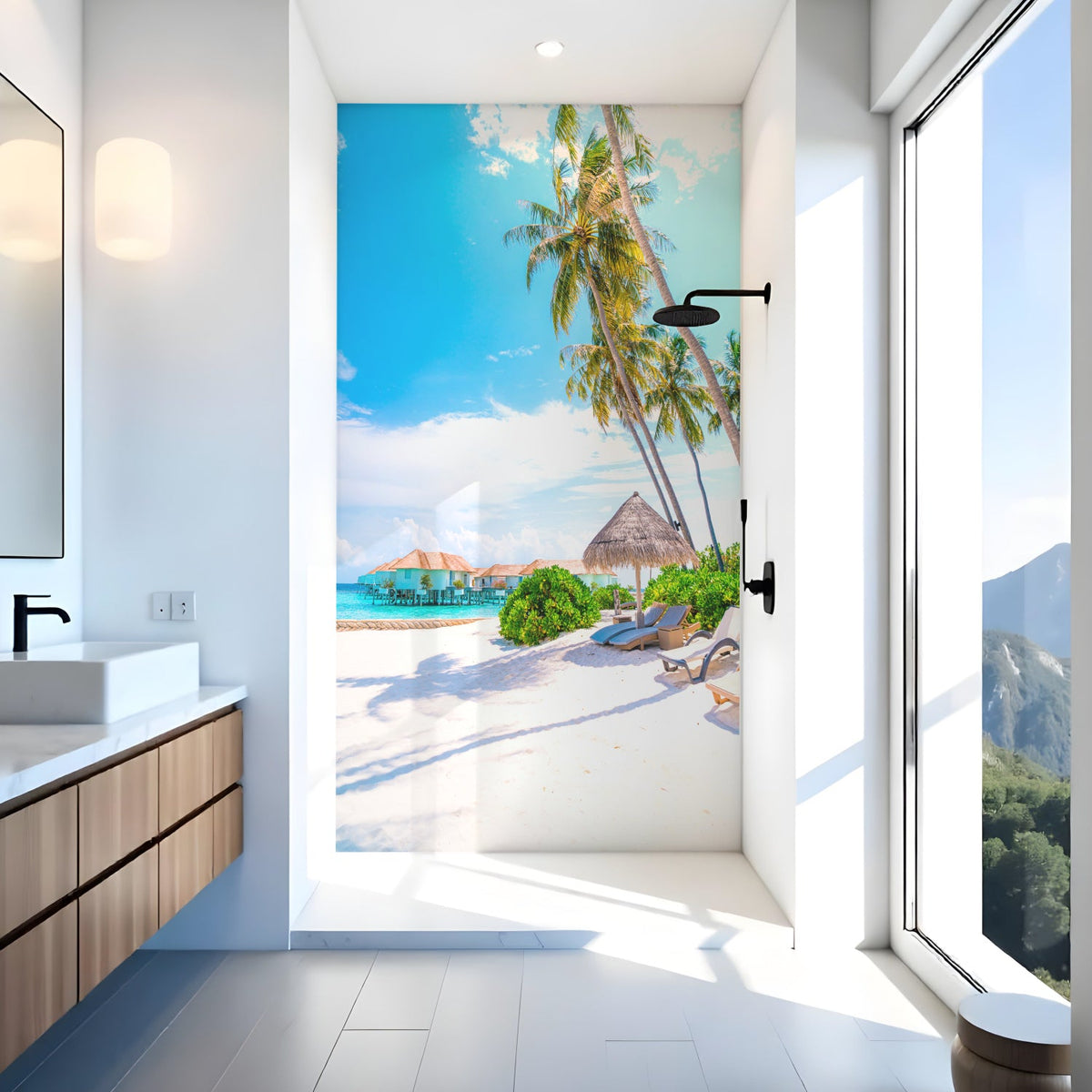 Duschrückwand nach maß