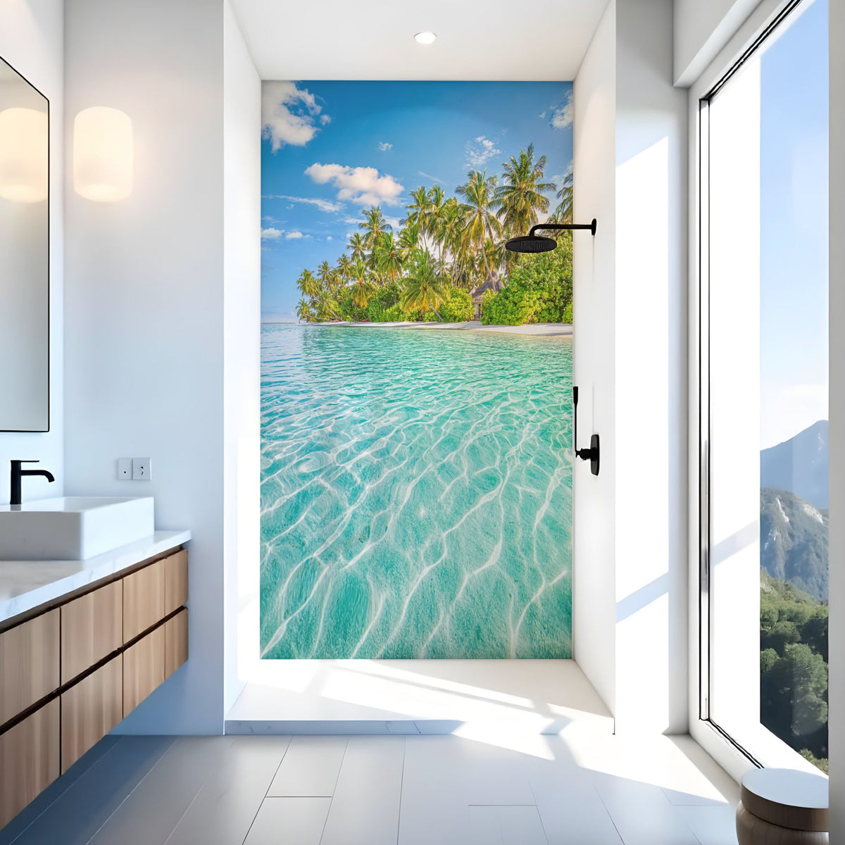 Duschrückwand nach maß