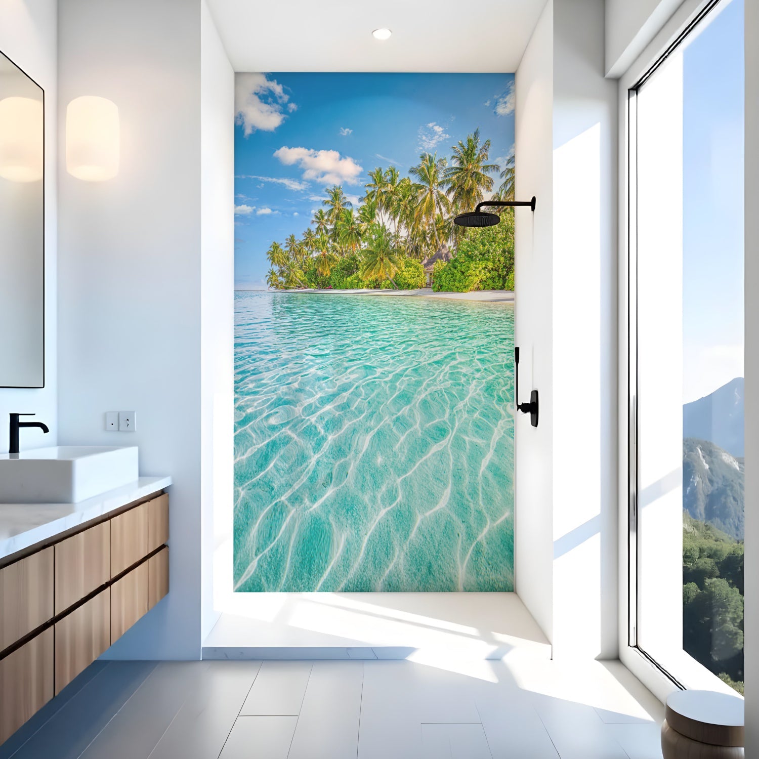 Duschrückwand nach maß