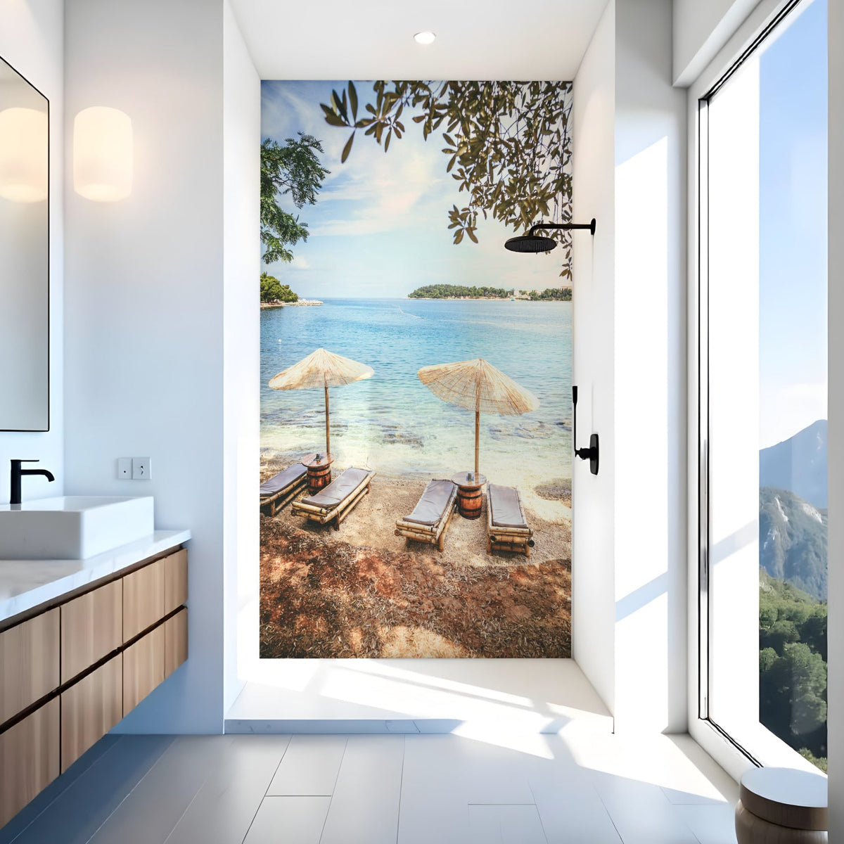 Duschrückwand nach maß