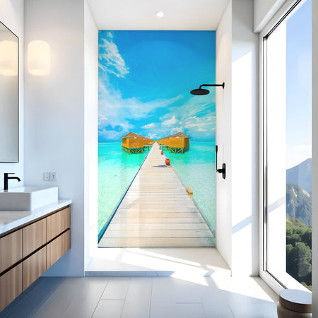 Duschrückwand nach maß