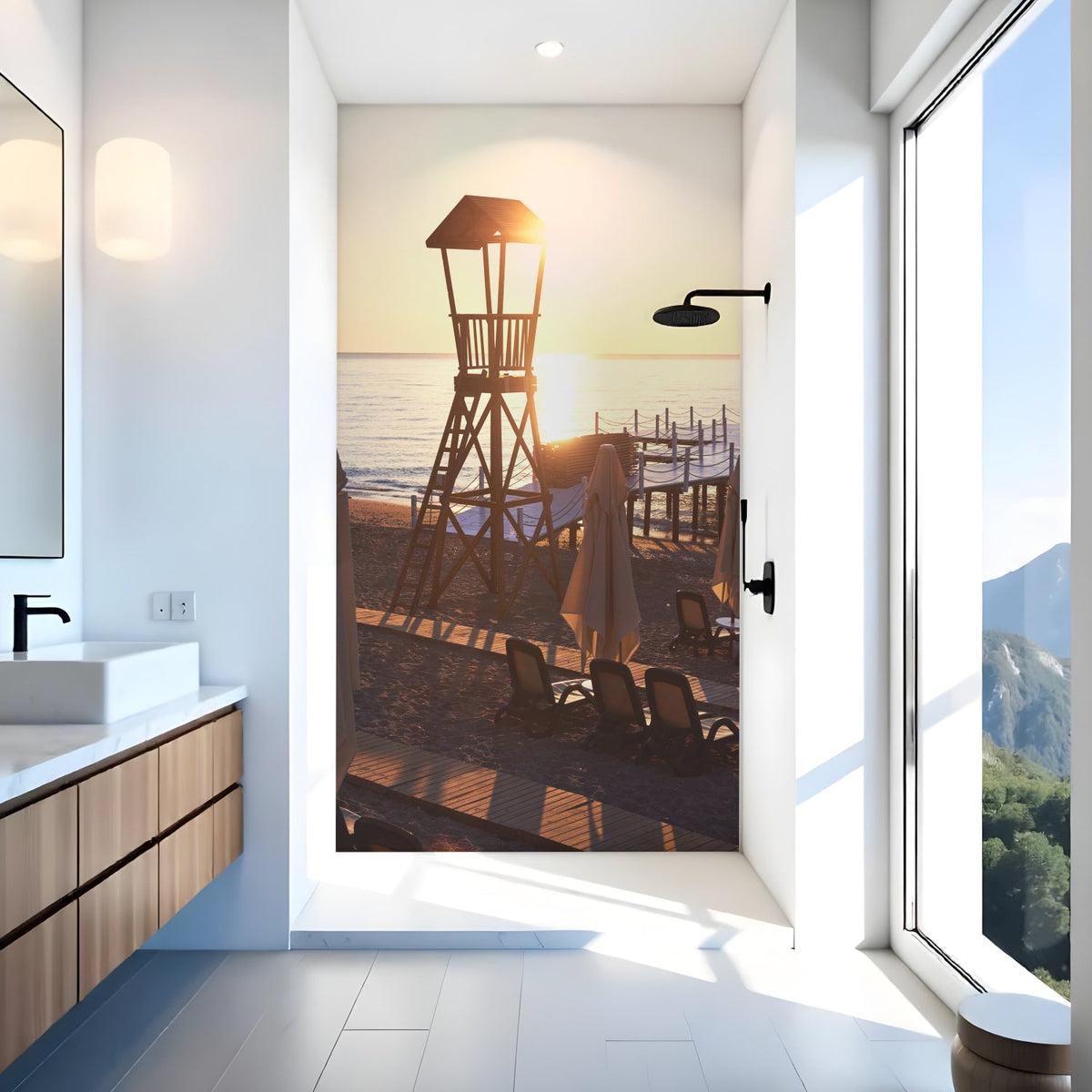 Duschrückwand nach maß