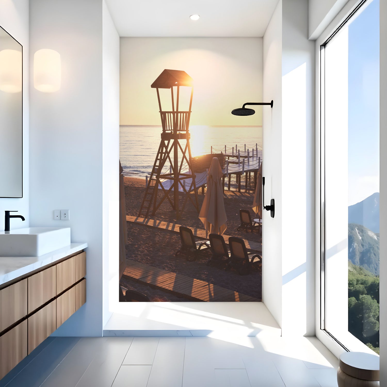 Duschrückwand nach maß