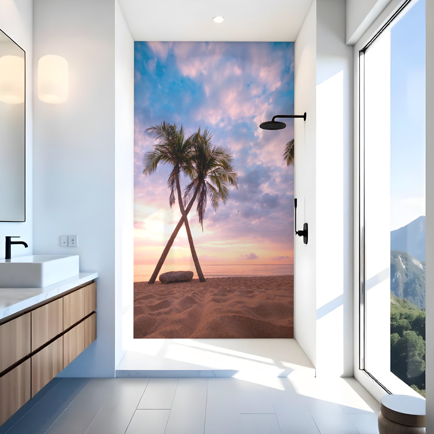 Duschrückwand nach maß