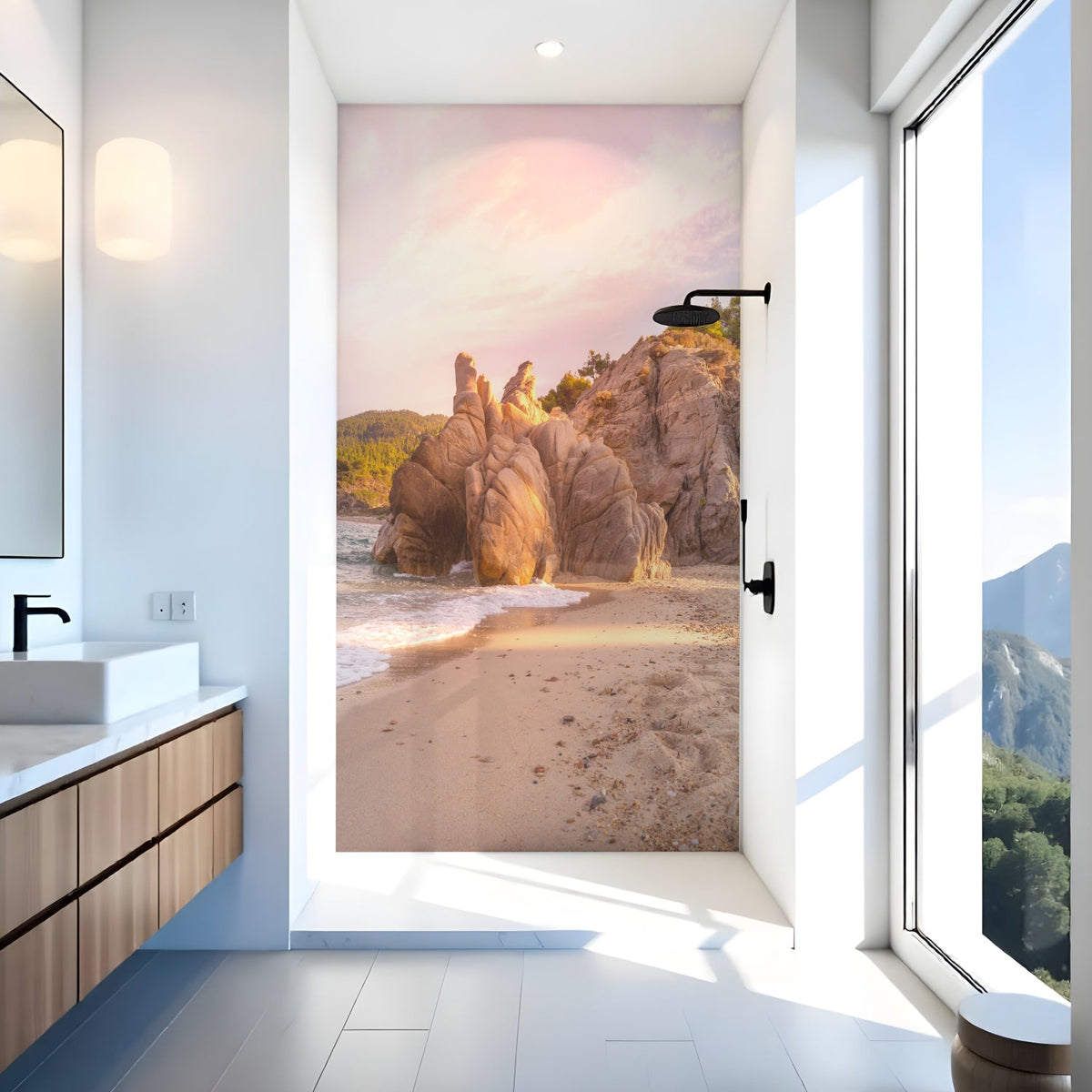 Duschrückwand nach maß