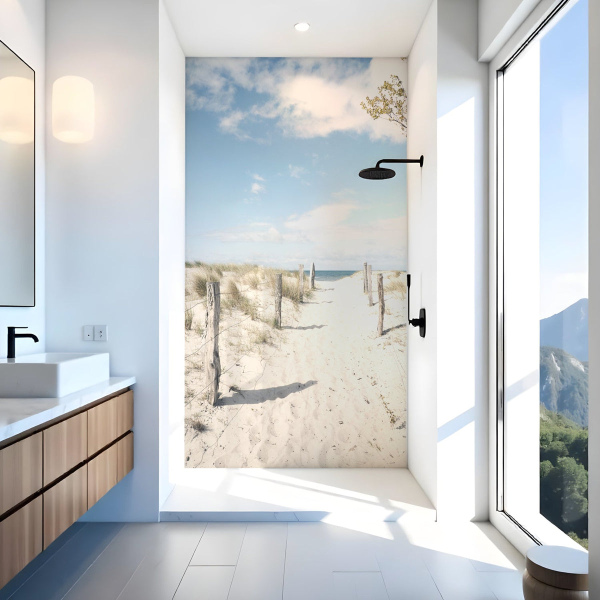 Duschrückwand nach maß