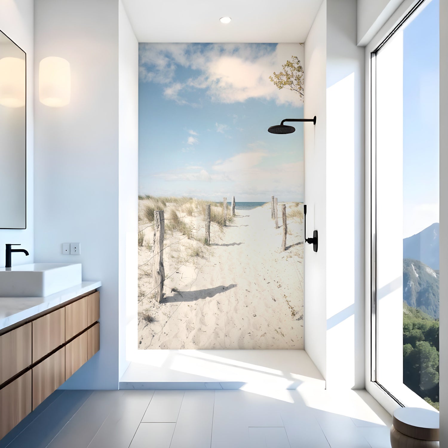 Duschrückwand nach maß