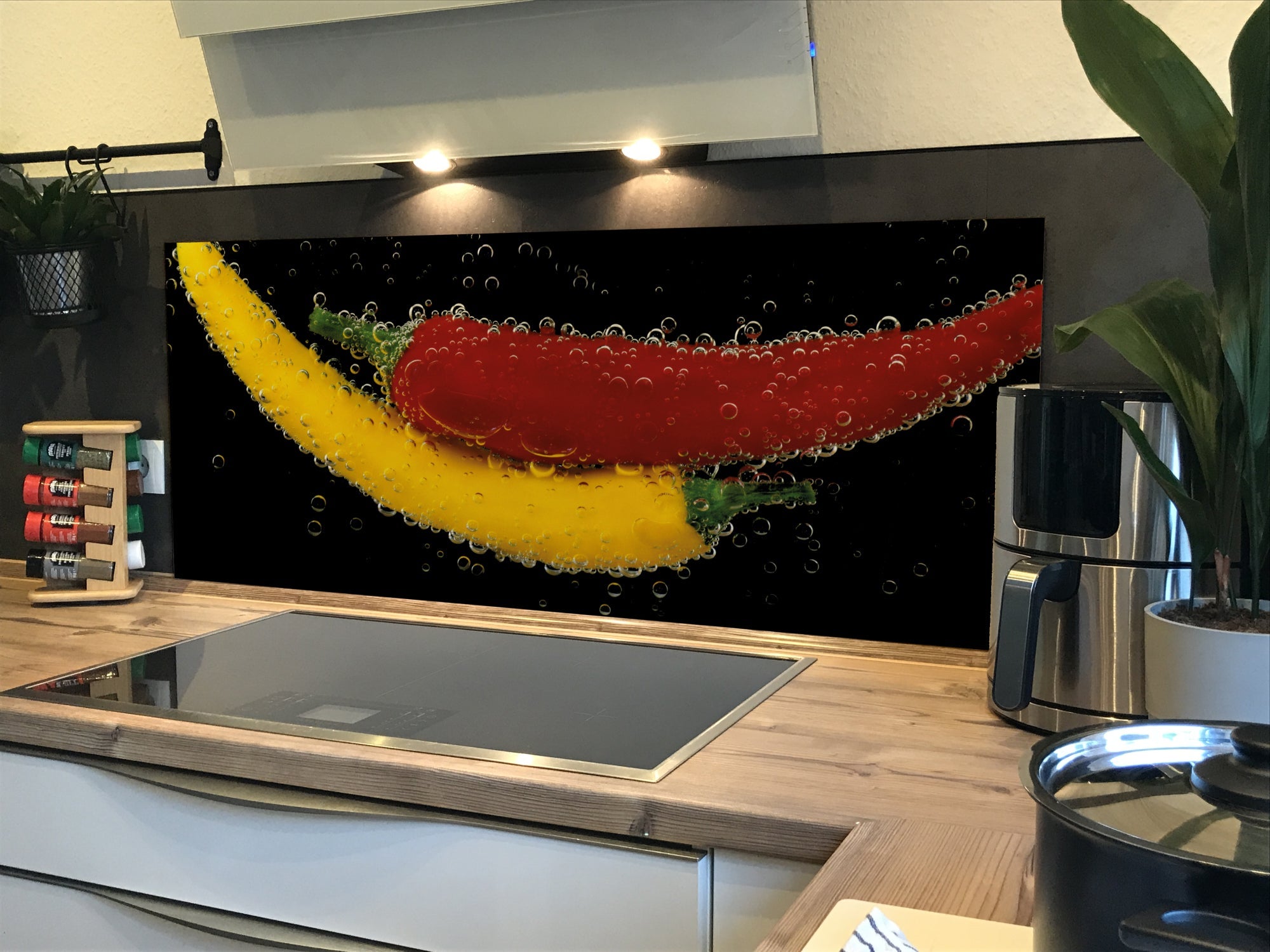 Spritzschutz Küche Peperoni