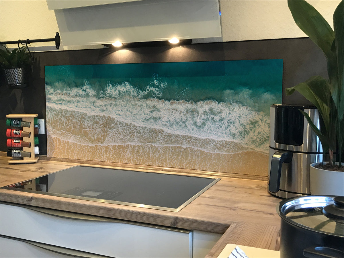 Spritzschutz Küche Strand Meer