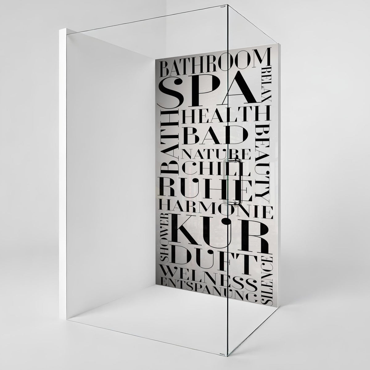 Duschrückwand nach maß