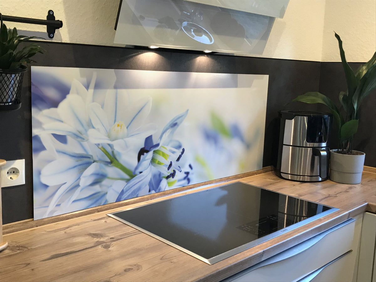 Spritzschutz Küche Blumen
