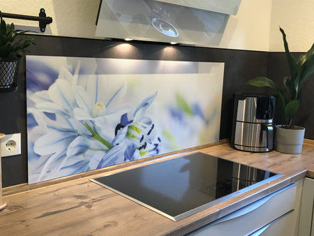 Spritzschutz Küche Blumen