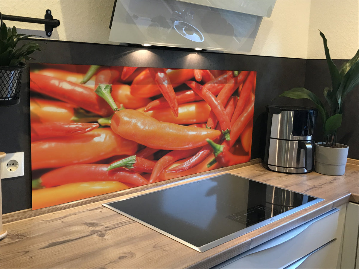 Spritzschutz Küche Peperoni 