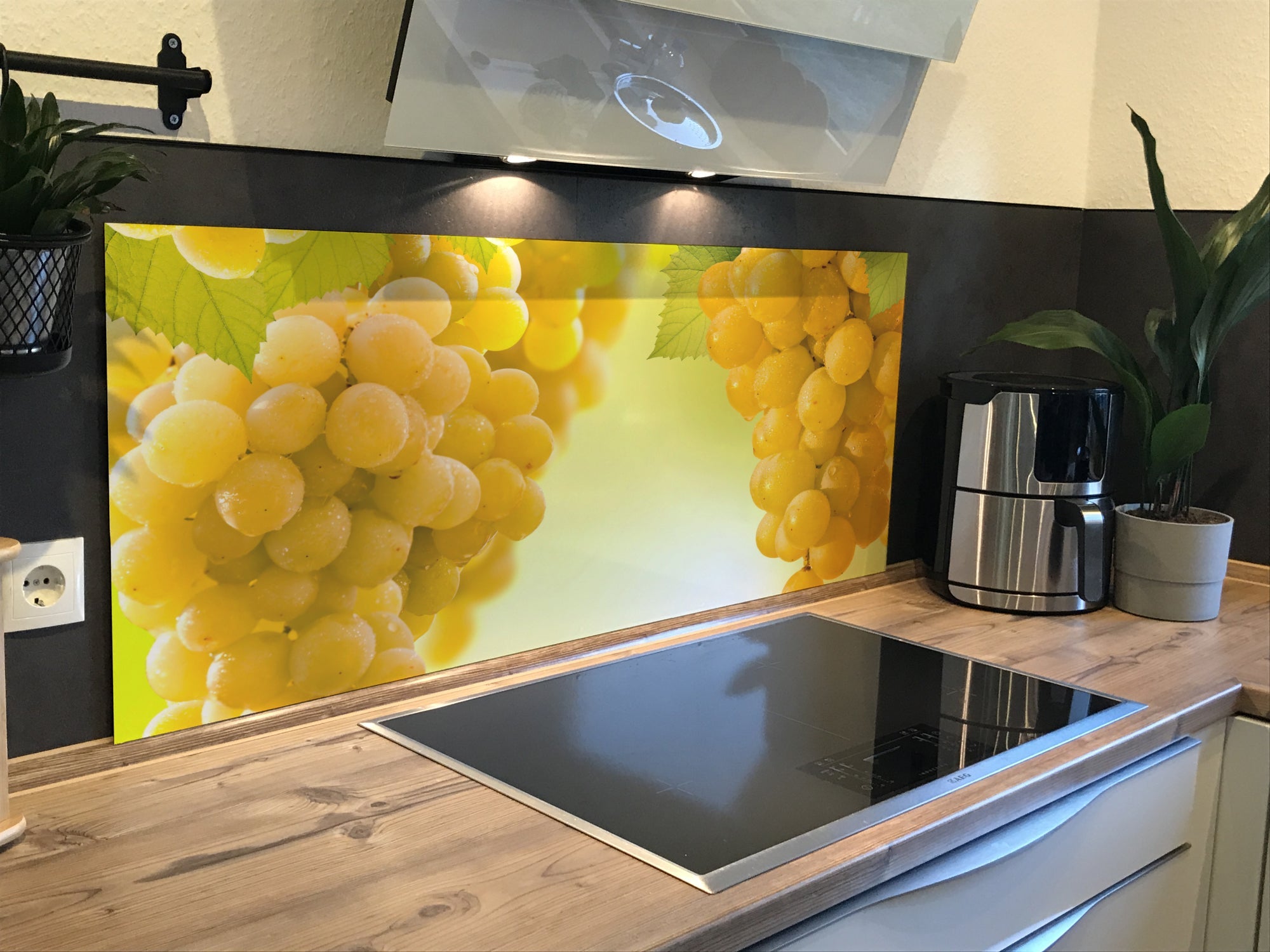 Spritzschutz Küche Trauben