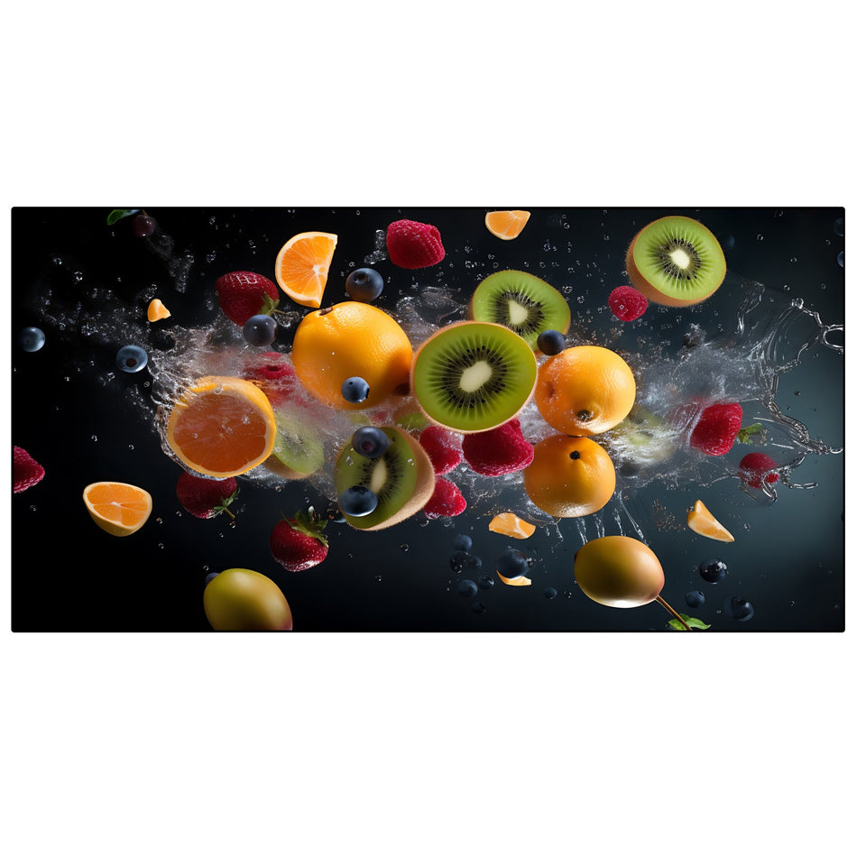 Spritzschutz Küche Tropische Früchte