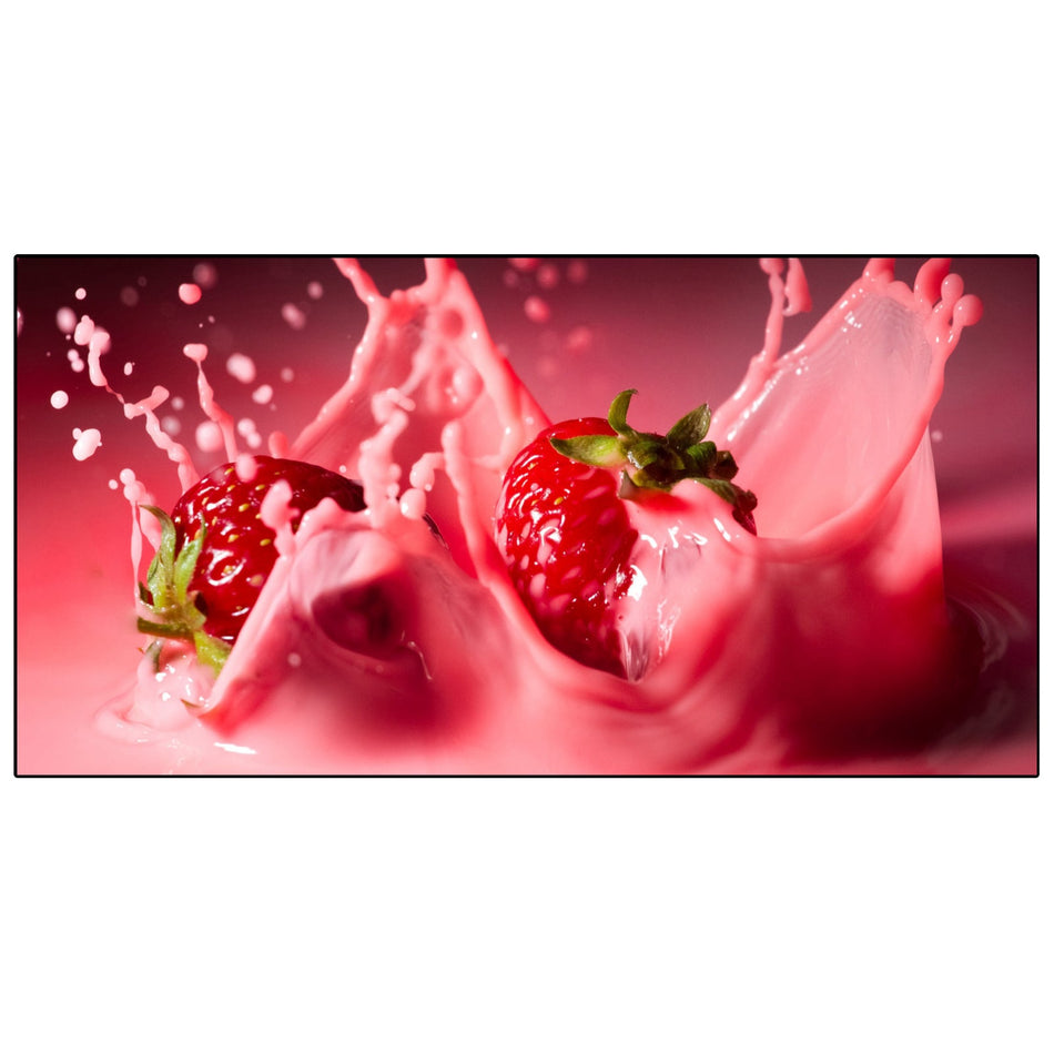 Spritzschutz Küche Rote Erdbeeren Splash