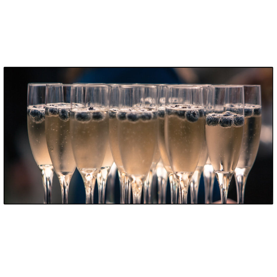 Spritzschutz Küche Sektgläser