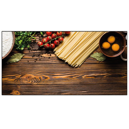 Spritzschutz Küche Spaghetti Cherrytomaten