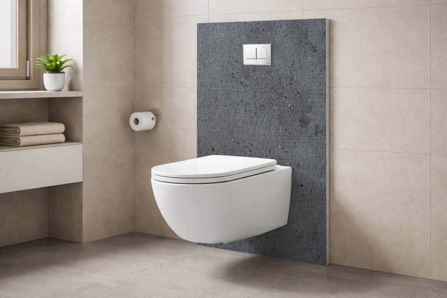 Rückwand Betonoptik