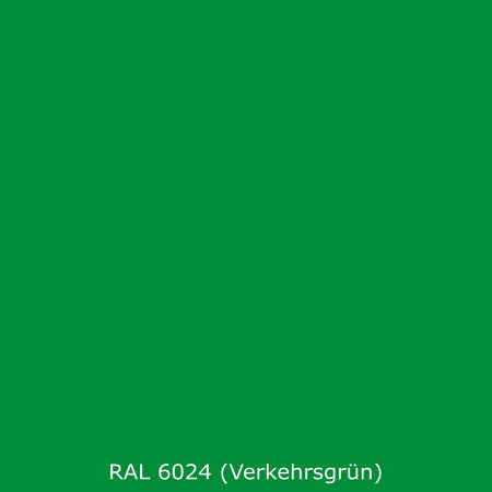Toilettenrückwand Einfarbig RAL 6024 Verkehrsgrün